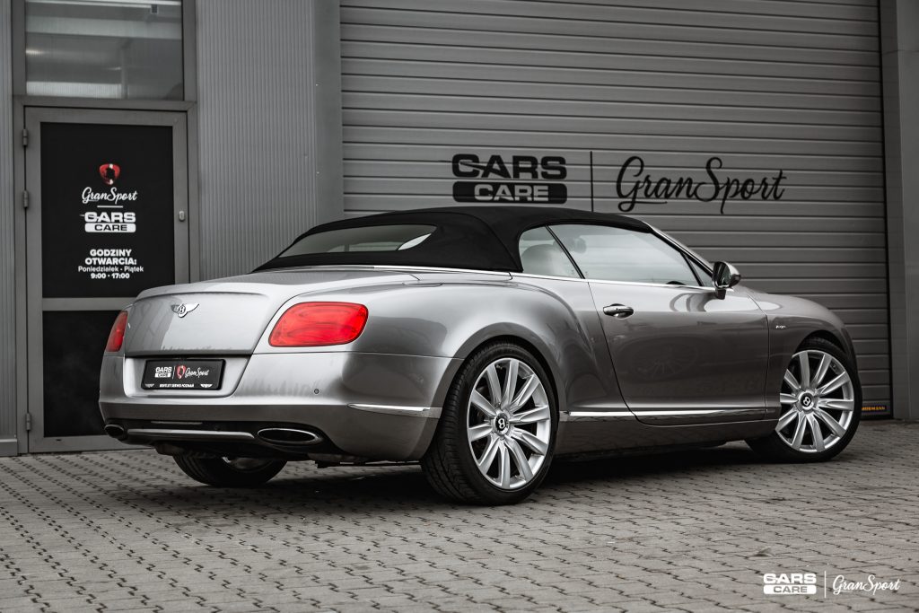 Bentley Continental GTC - Renowacja tapicerki skórzanej - carscare.pl