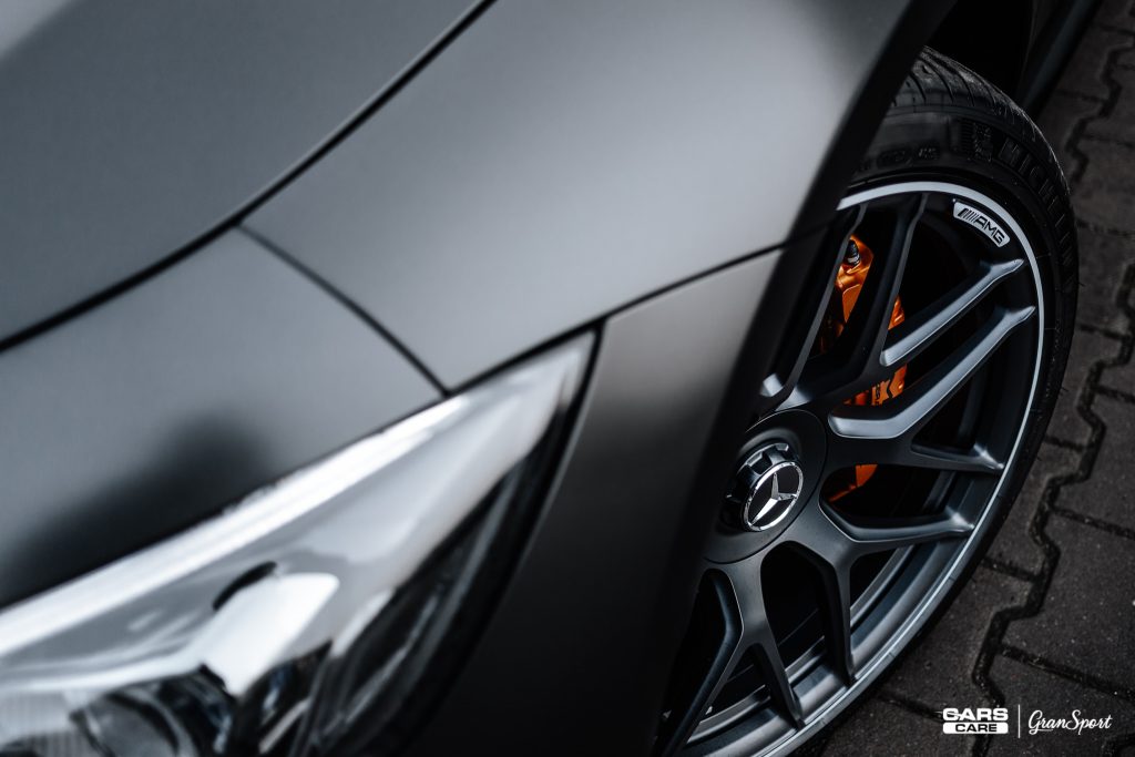 Mercedes-AMG GT 63 S 4door - Zabezpieczenie auta bezbarwną folią ochronną - carscare.pl