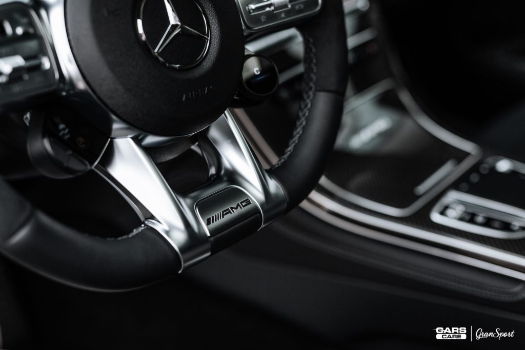 Mercedes-AMG GLC 63 S Coupe - Zabezpieczenie auta bezbarwną folią ochronną - carscare.pl