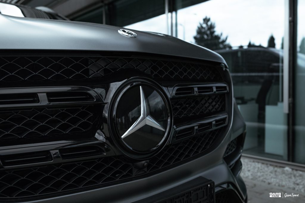 Mercedes-Benz GLS - Zabezpieczenie auta bezbarwną folią ochronną - carscare.pl