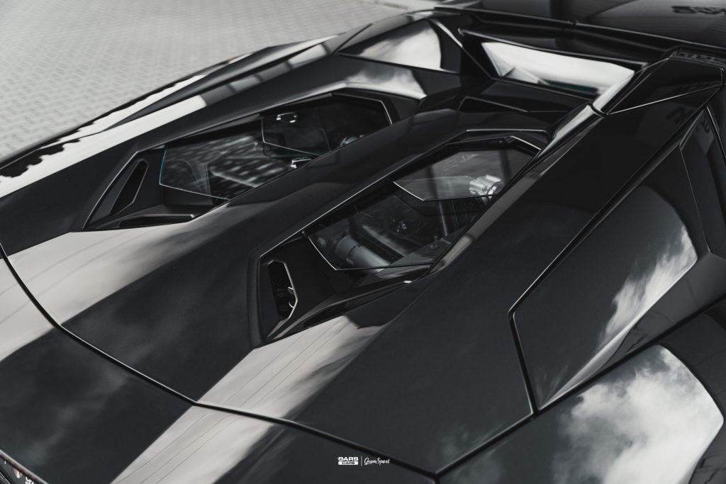 Lamborghini Aventador S - Zabezpieczenie auta bezbarwną folią ochronną - carscare.pl