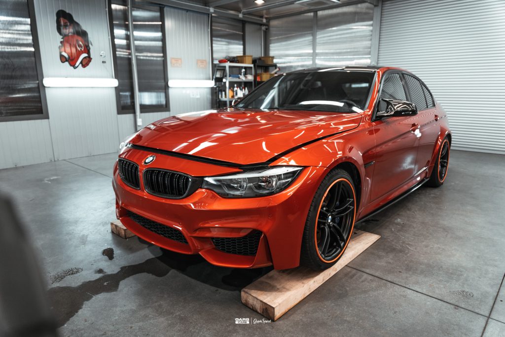 BMW M3 F80 - Zabezpieczenie auta bezbarwną folią ochronną - carscare.pl