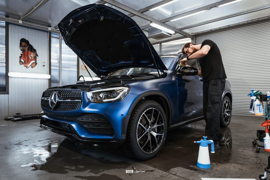 Mercedes-Benz GLC - Zabezpieczenie auta bezbarwną folią ochronną - carscare.pl