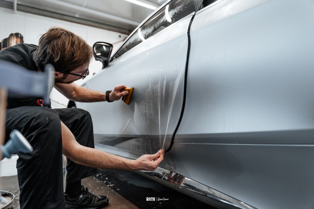 Mercedes-Benz S 65 AMG Coupe - Zabezpieczenie auta bezbarwną folią ochronną - carscare.pl