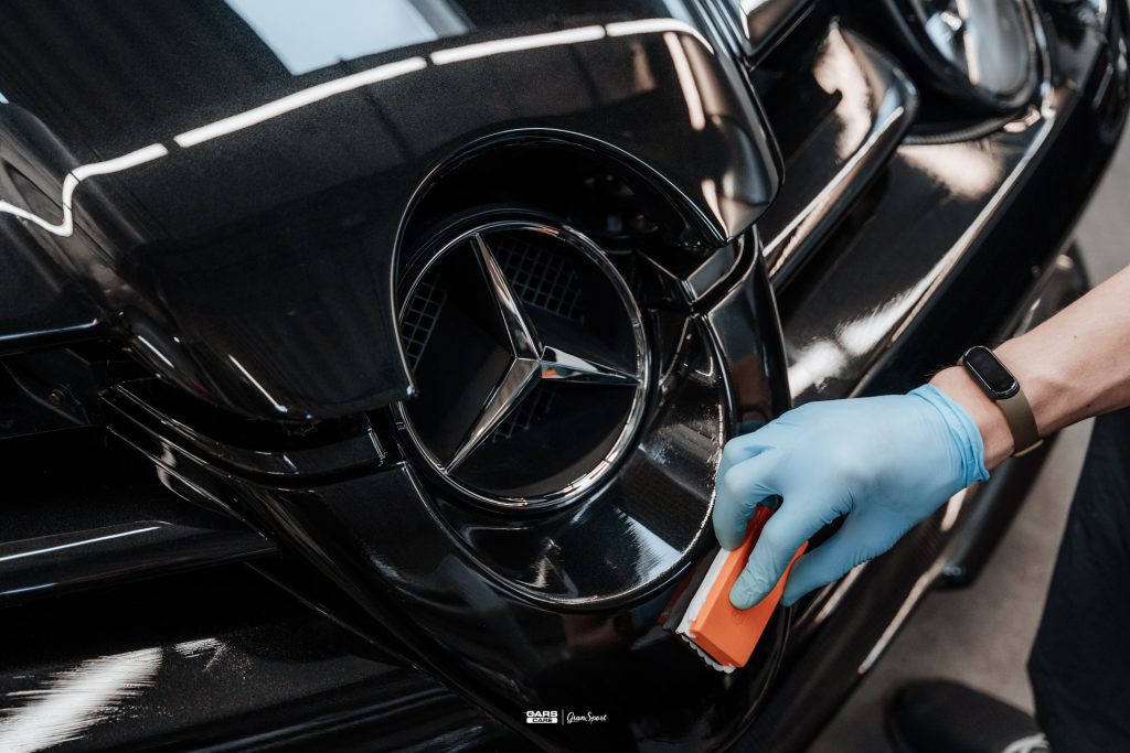 Mercedes-Benz SLR McLaren 722 S Roadster - Zabezpieczenie auta bezbarwną folią ochronną - carscare.pl