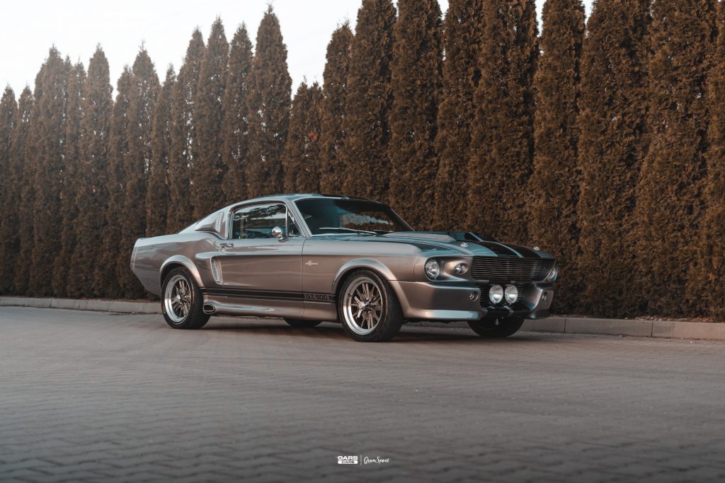 Ford Mustang Shelby GT 500 Eleanor - Zabezpieczenie auta bezbarwną folią ochronną - carscare.pl