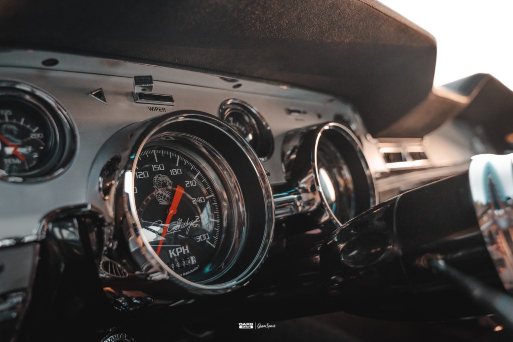 Ford Mustang Shelby GT 500 Eleanor - Zabezpieczenie auta bezbarwną folią ochronną - carscare.pl
