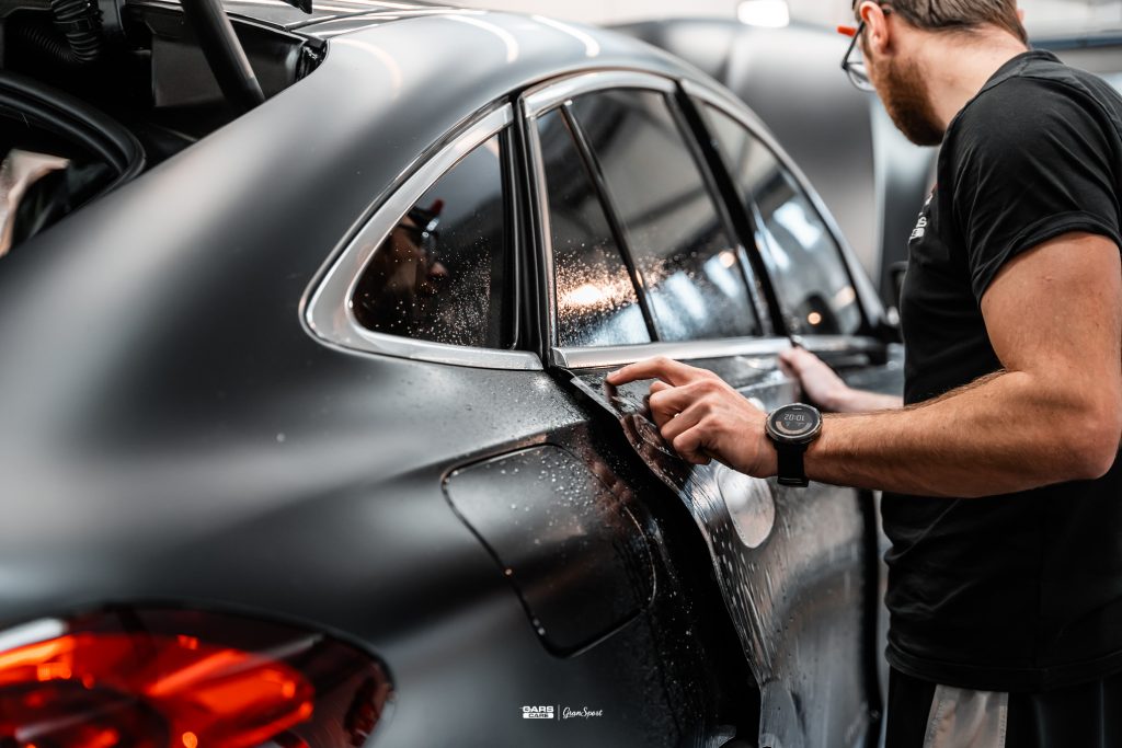 Mercedes-AMG GLE 53 Coupe - Zabezpieczenie auta bezbarwną folią ochronną - carscare.pl