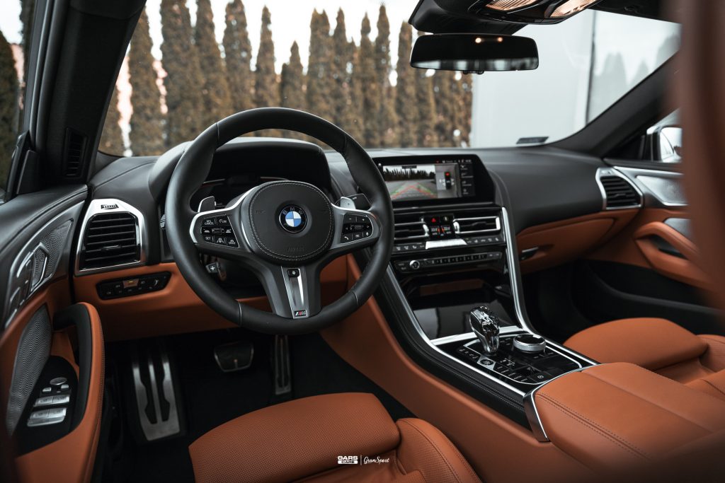 BMW M850i GranCoupe - Zabezpieczenie auta bezbarwną folią ochronną - carscare.pl