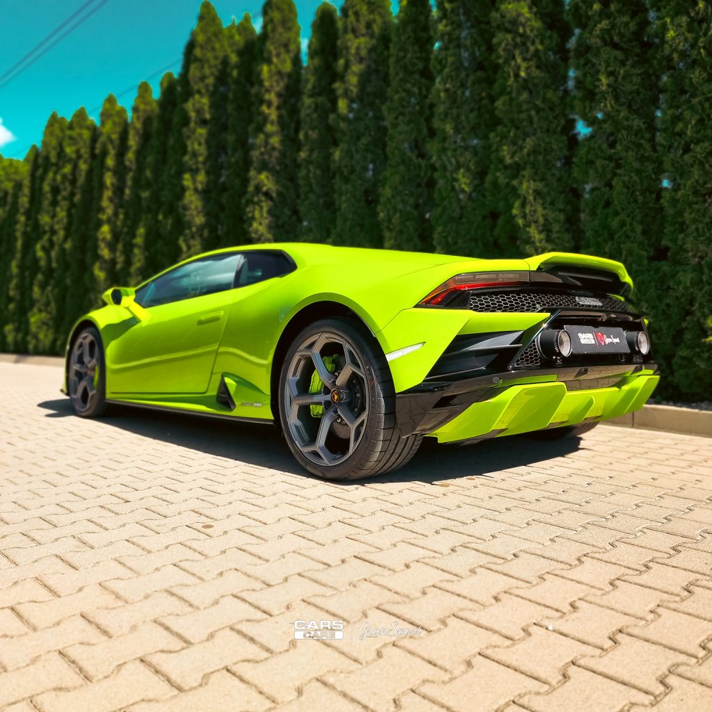 Lamborghini Huracan Evo - Zabezpieczenie auta bezbarwną folią ochronną - carscare.pl
