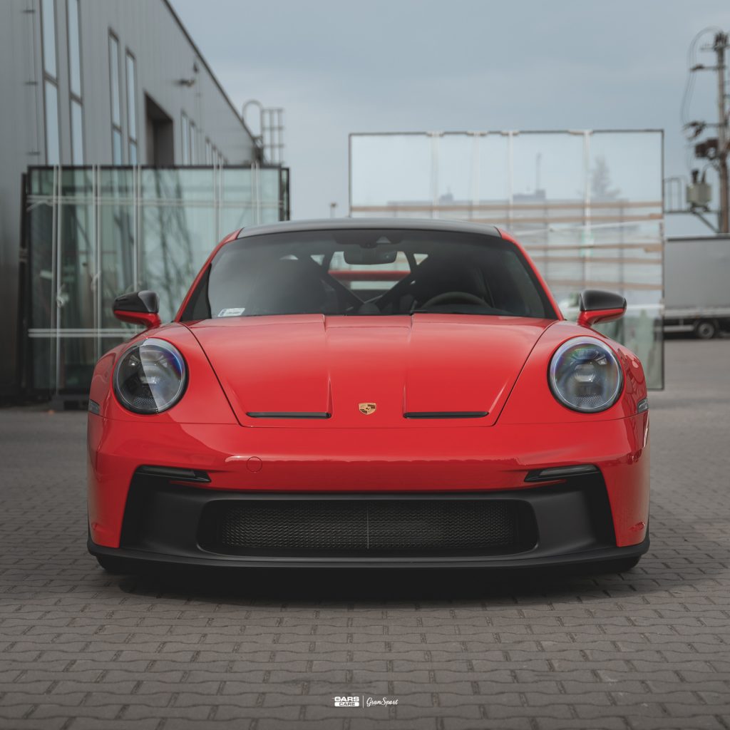 Porsche 911 GT3 - Zabezpieczenie auta bezbarwną folią ochronną - carscare.pl