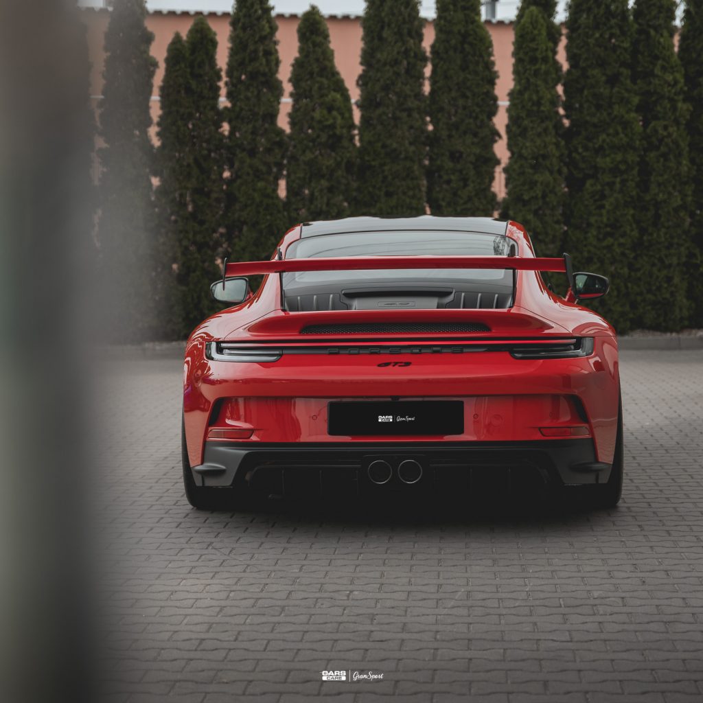 Porsche 911 GT3 - Zabezpieczenie auta bezbarwną folią ochronną - carscare.pl