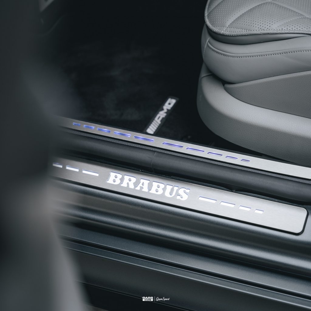 Mercedes-Benz S580 W223 Brabus - Zabezpieczenie auta bezbarwną folią ochronną - carscare.pl