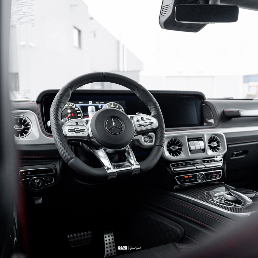Mercedes-AMG G63 - Zabezpieczenie auta bezbarwną folią ochronną - carscare.pl
