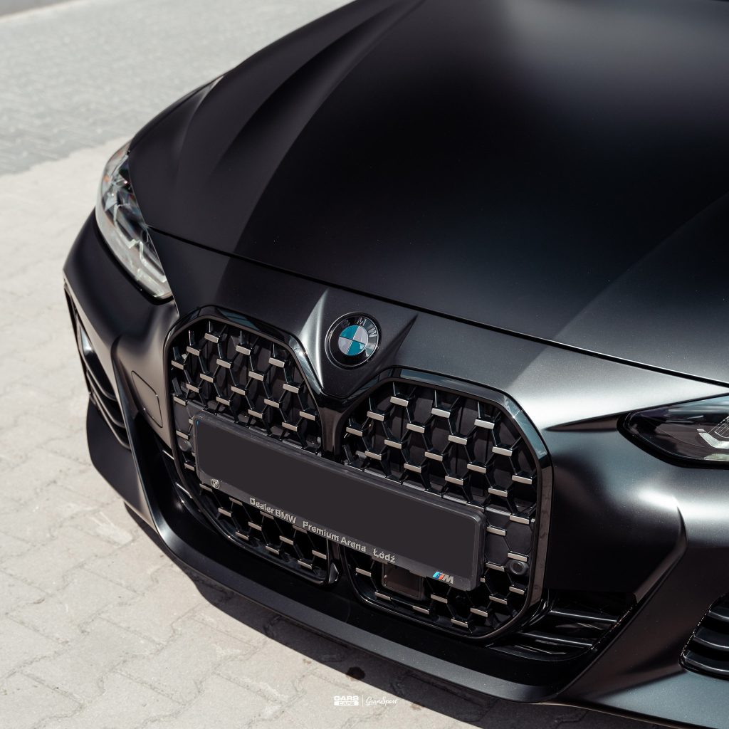 BMW 4 Gran Coupe - Zabezpieczenie auta bezbarwną folią ochronną - carscare.pl