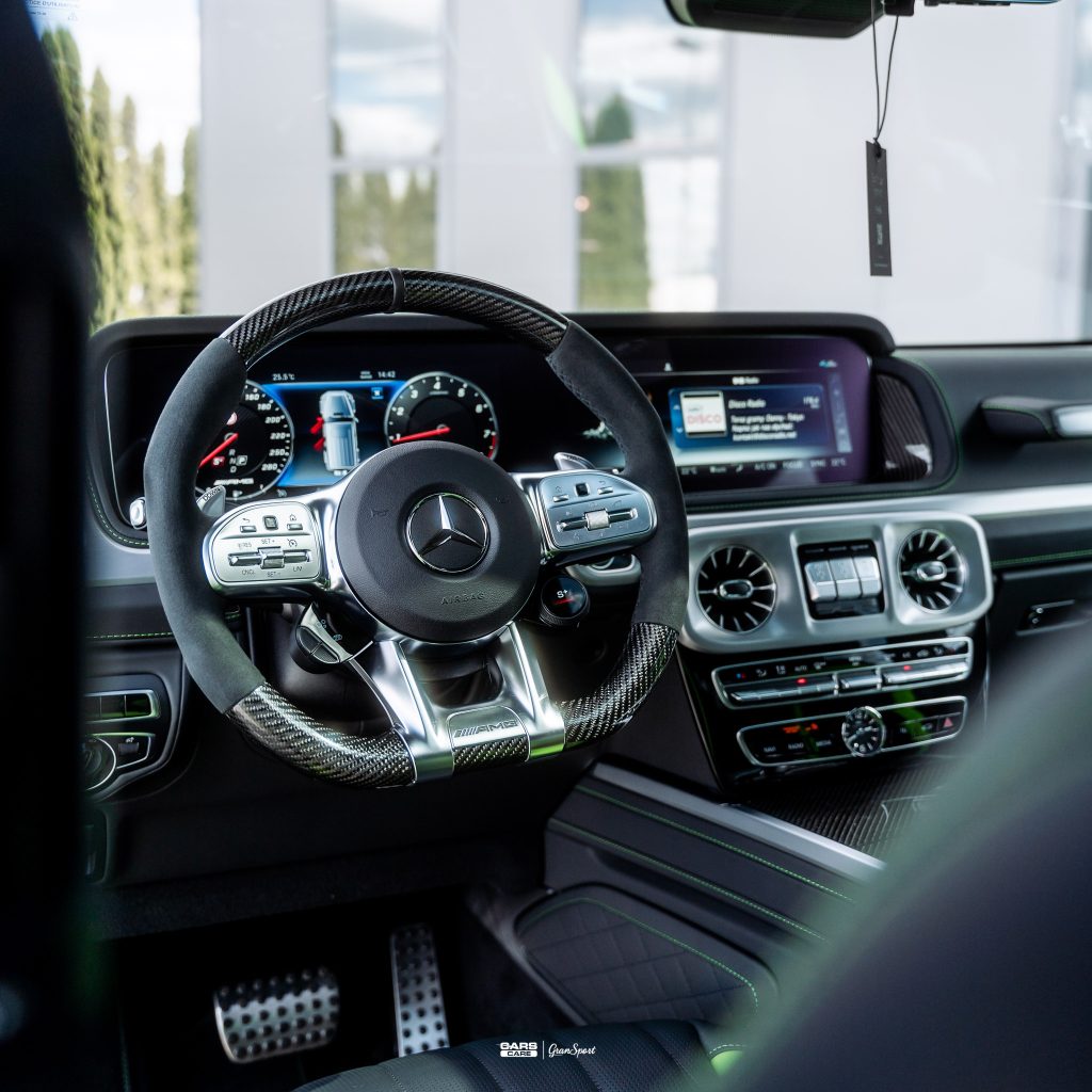 Mercedes-AMG G 63 4x4 - Zabezpieczenie auta bezbarwną folią ochronną - carscare.pl
