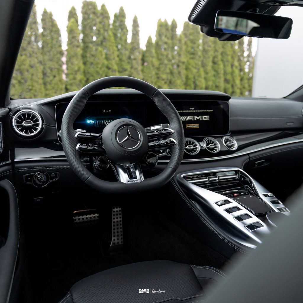 Mercedes-AMG GT 53 - Zabezpieczenie auta bezbarwną folią ochronną - carscare.pl